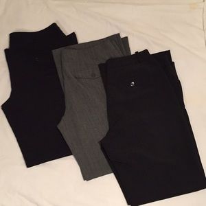 3 pair dress pants